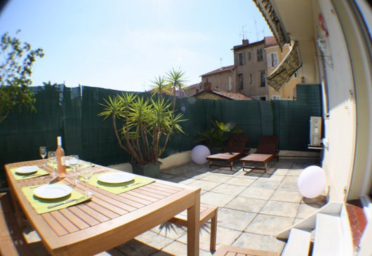 3 pièces avec très grande terrasse