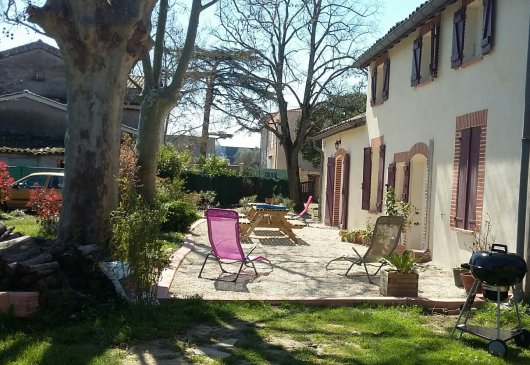 Grand gîte 14 pers. dans Toulouse 