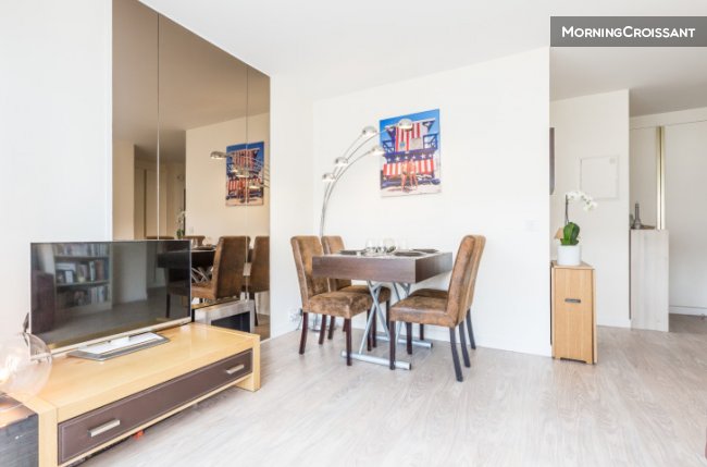 Cosy flat vue Tour Eiffel