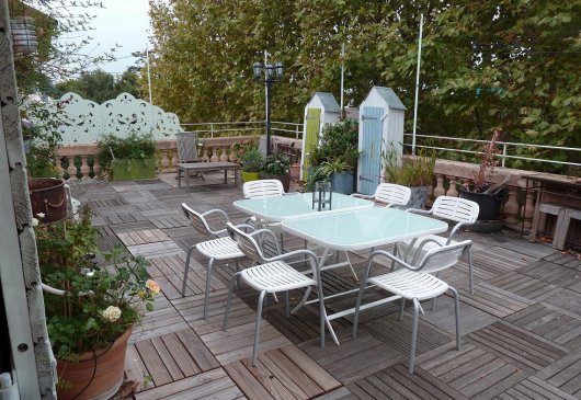 Marseille T3 terrasse vue calme