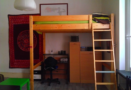 studio chaleureux  26m2 gare/centre