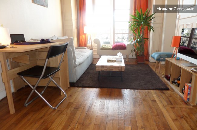 2 pièces pied de Montmartre 