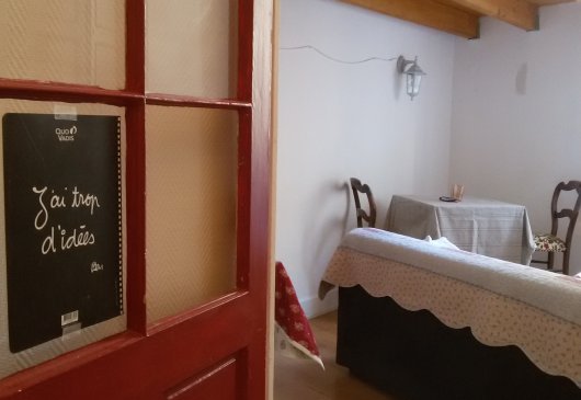 Appart 1pièce avec lit mezzanine