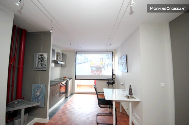 Lumineux 2 pièces arty Bastille