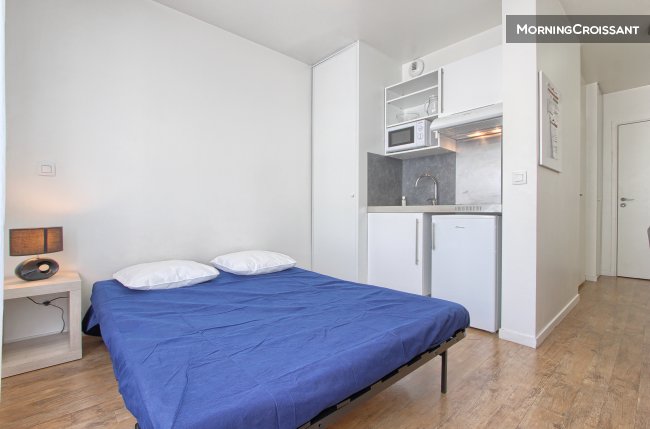 Beau studio Pré Saint Gervais