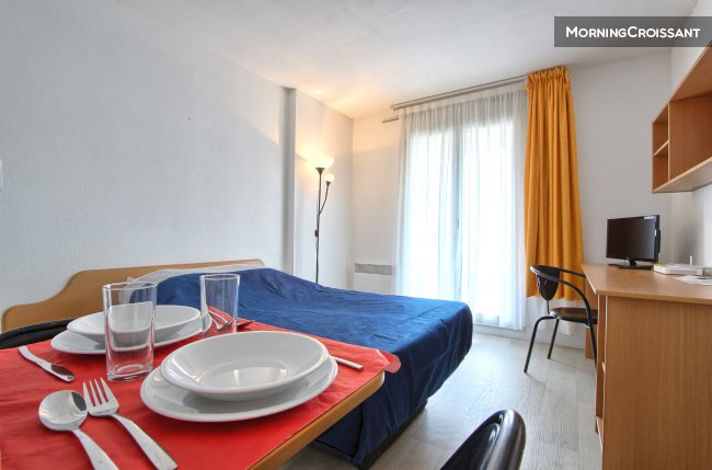 Agréable studio dans le 20ème