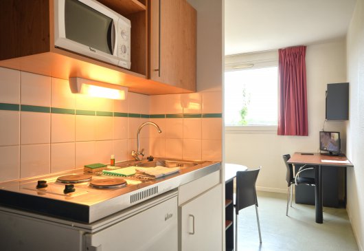 Studio pour 1p, 18 m2