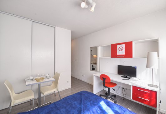 Studio 18 m² + salle de sport